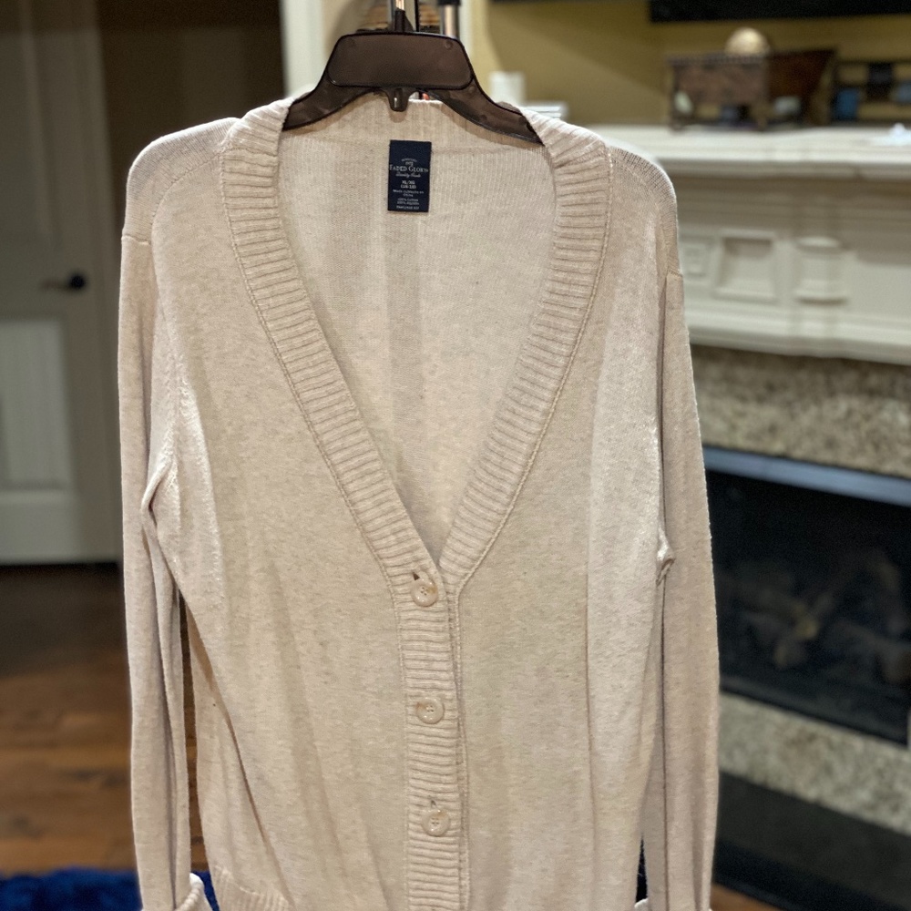 Tan Cardigan